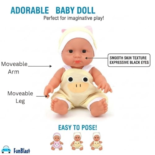 Baby Doll - 19 CM Rotatable Joints Ages 2+