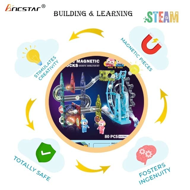 Magnetic Tiles - 129pcs