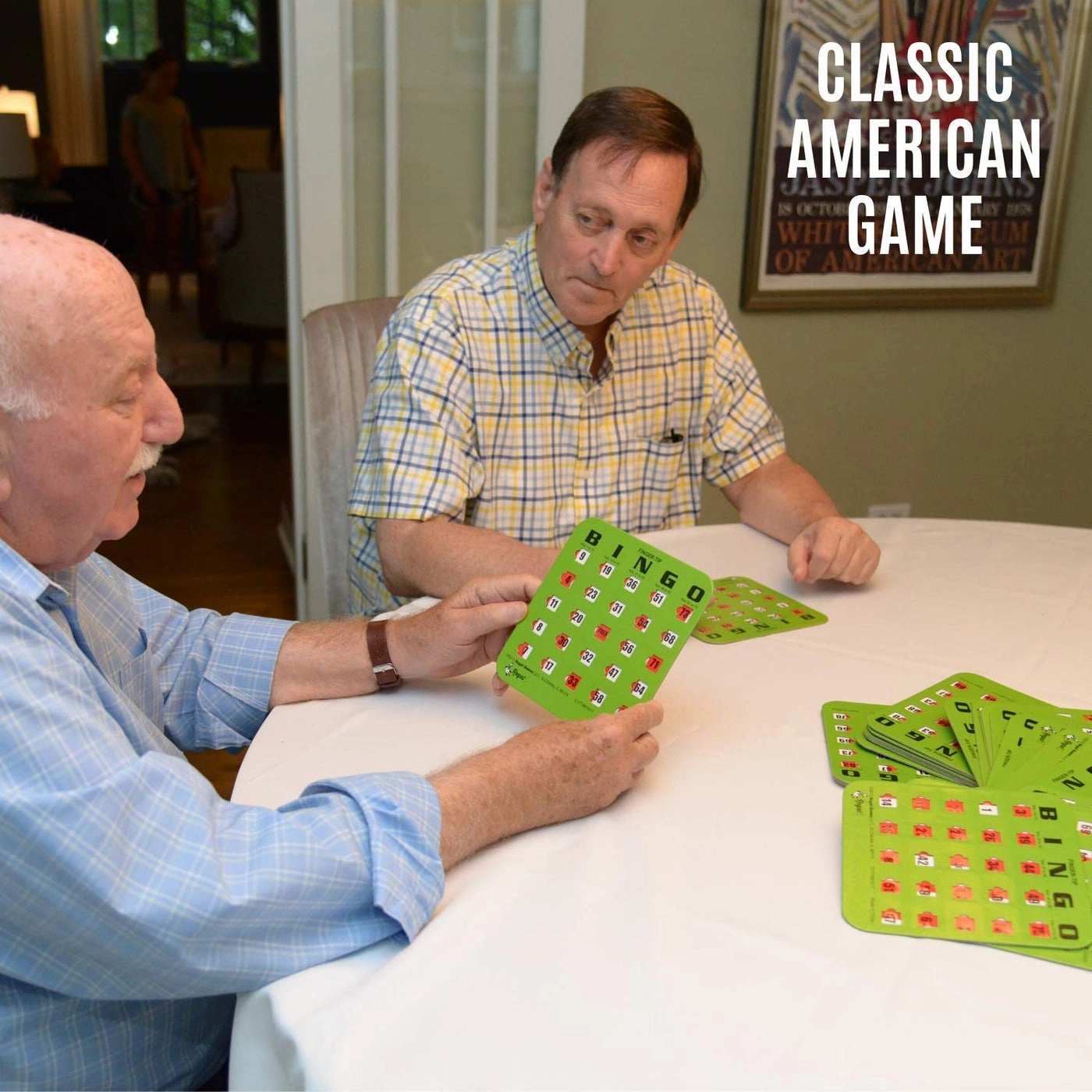 Bulk Bingo Cards - Sliding Windows Reusable Large Print