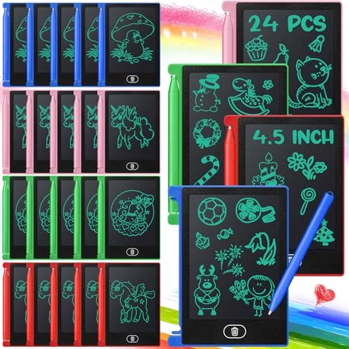 Zhehao LCD Writing Tablet - 24 Pieces 4.5 inches