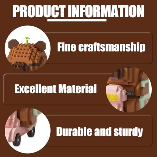 Capybara Building Toy - Capybara 659 pcs