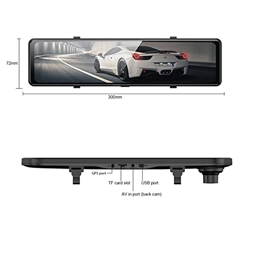 Mirror Dash Cam - 4K 30FPS