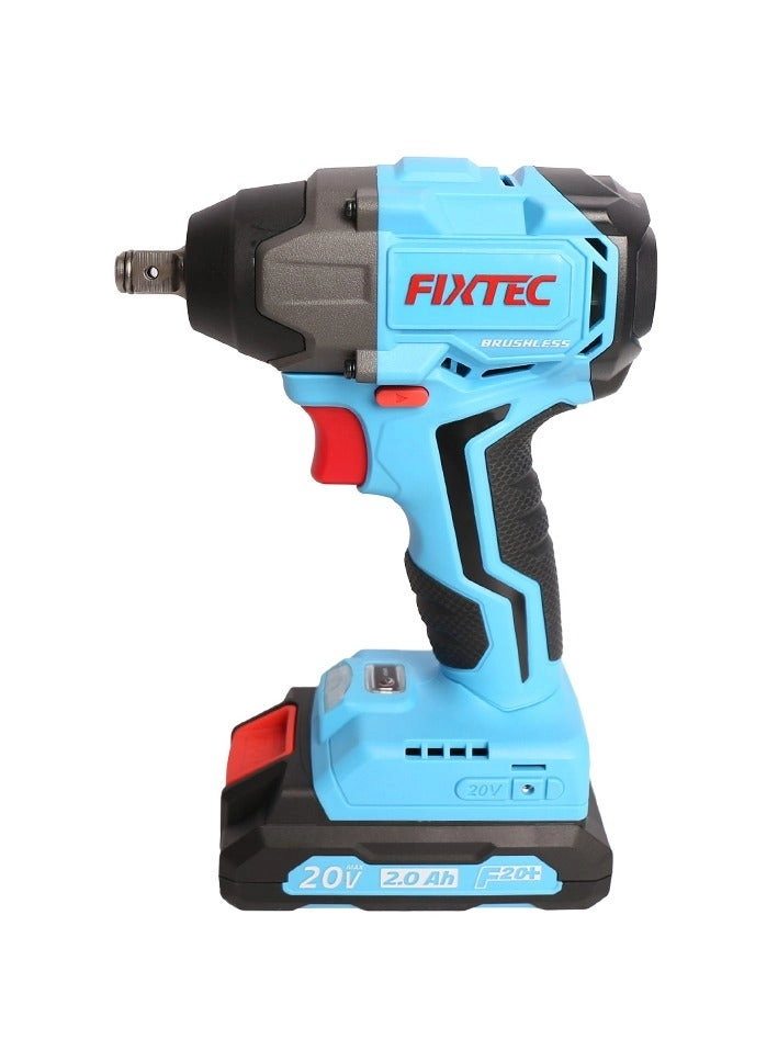 Cordless Brushless Impact Wrench - 350Nm 1/2”+1/4” Internal Hexagan