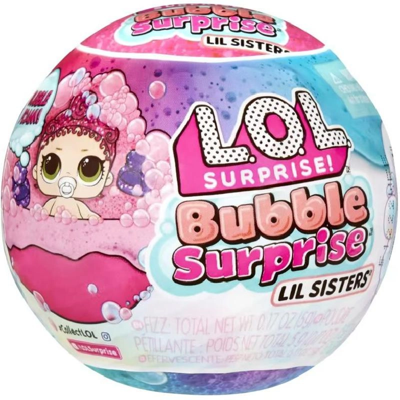 Bubble Surprise Lil Sisters - Collectible Baby Sister Ages 4+