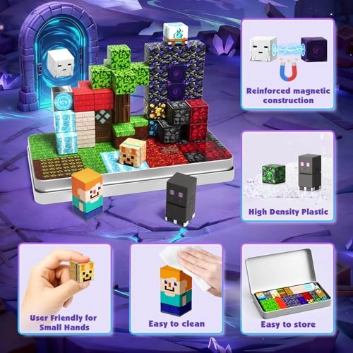 Magnetic Building Cubes - 45pcs