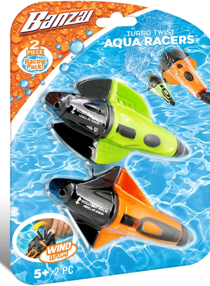Banzai Turbo Twist Aqua Racers - Diving & Swimming Pool Toys