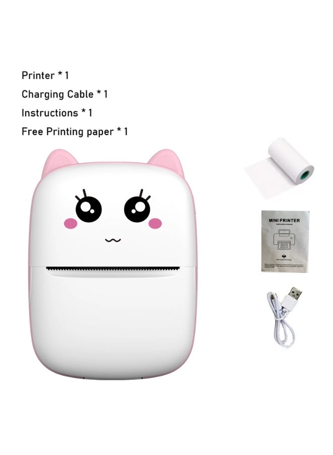 Cute Wireless Label Printer - Thermal Printing
