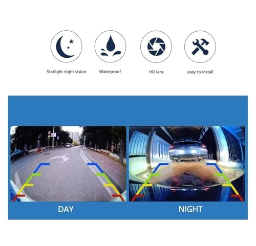 Reversing Rear Camera - Night Vision Wire 1080P