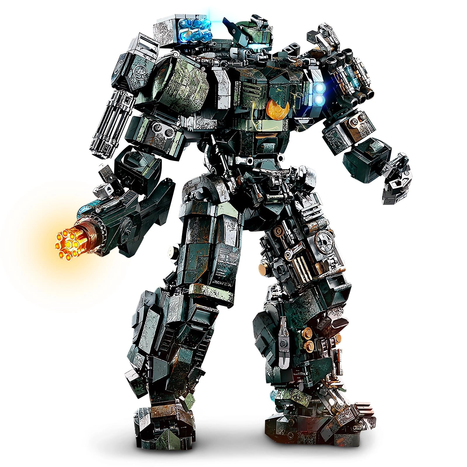 HIGH GODO Battle Damage Mech - 1403 pcs