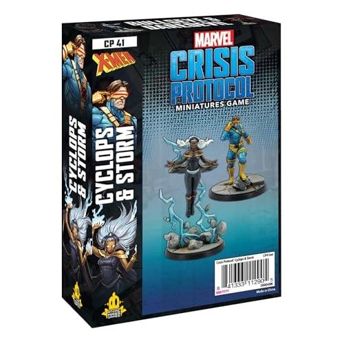 Marvel Crisis Protocol: Character Pack: Storm and Cyclops - Miniature Game