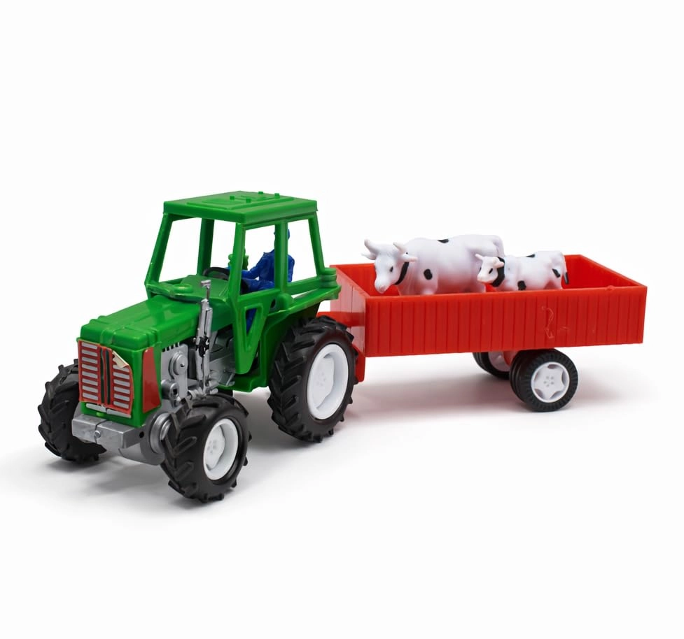 Truck, neoinsta Pull Back Trolley Farm Tractor - 1.0 Count