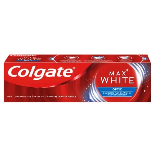 Colgate Optic White Coffee, Tea & Tobacco Users Toothpaste 75ml