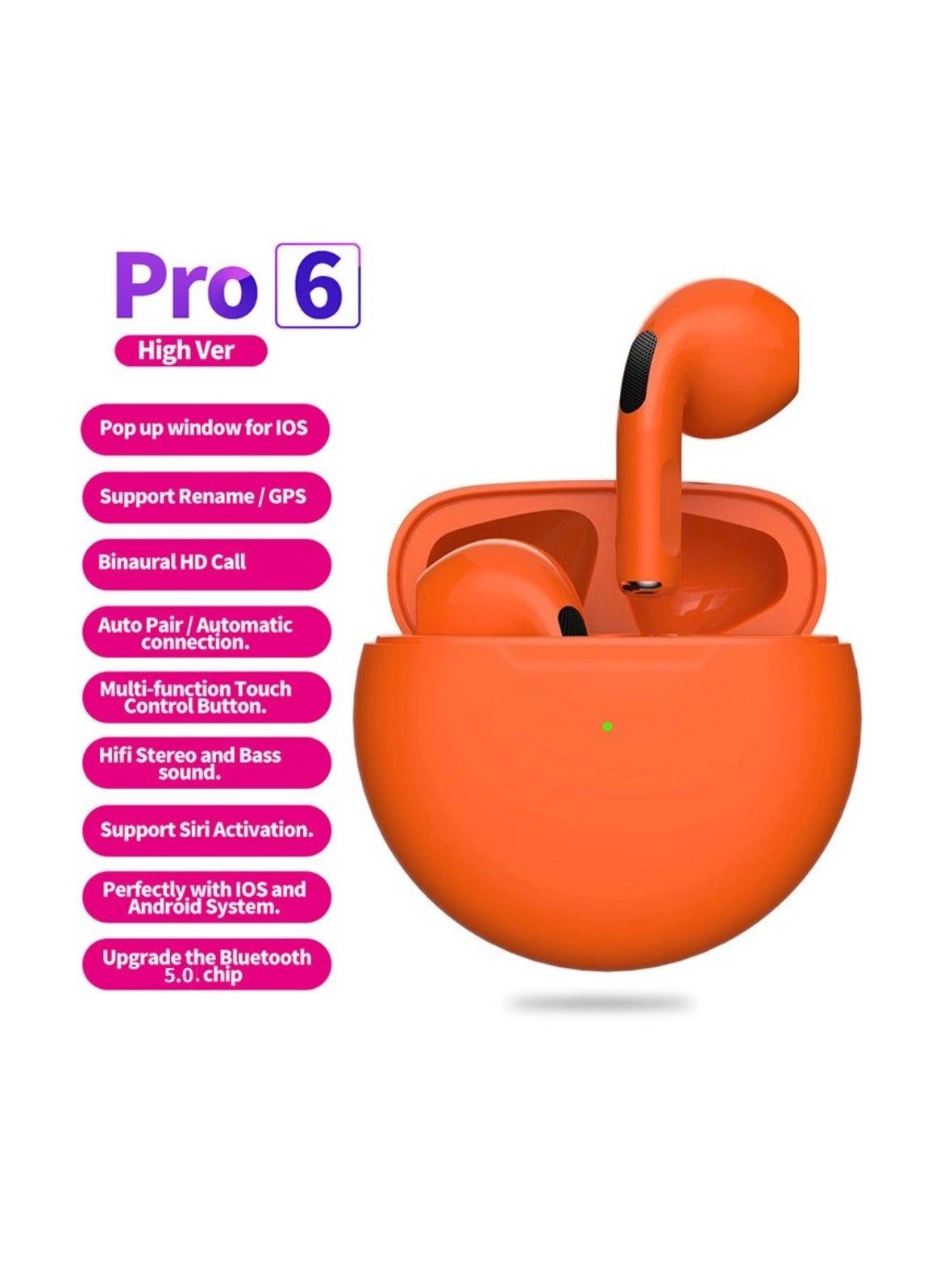 Pro-6 Wireless Earbud