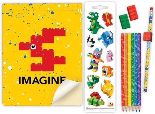 Creative Drawing Set - Sketchbook 6 Colored Pencils