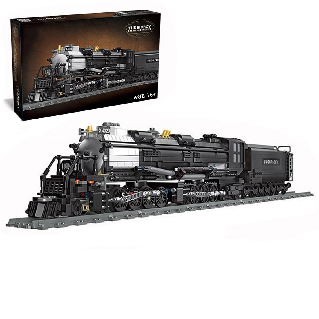 Jeekootoop Big Boy Locomotive - 1608 pcs