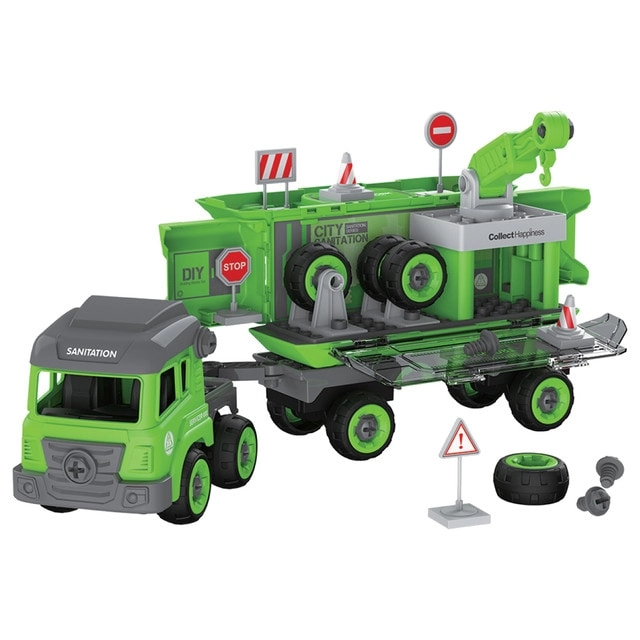 SAM BOX FZE Sanitation Truck - 103pcs Bundle