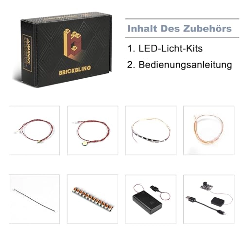 Music Version Light Kit - Compatible with Lego 76297 LED
