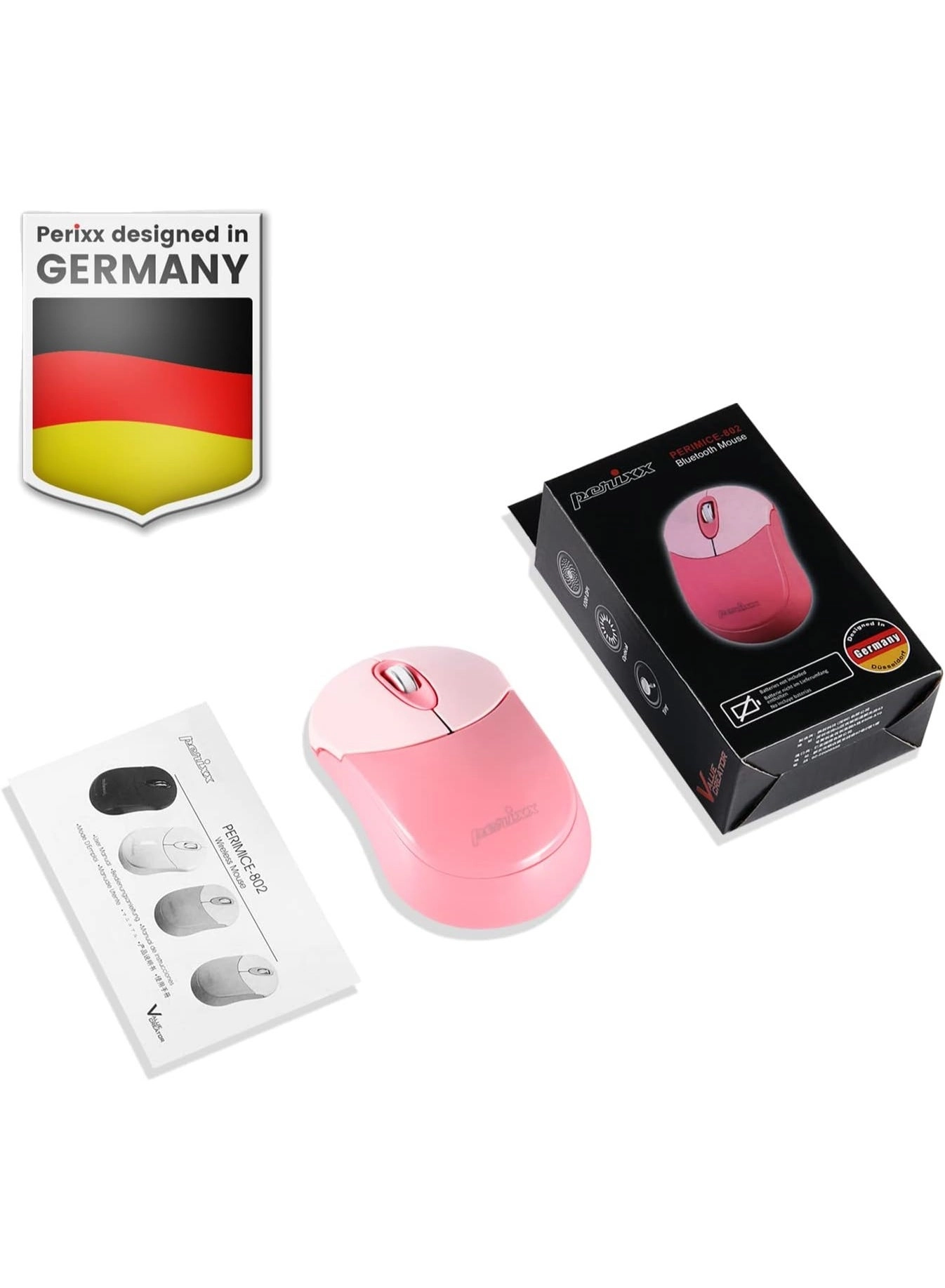 PERIMICE-802 Mouse - Bluetooth