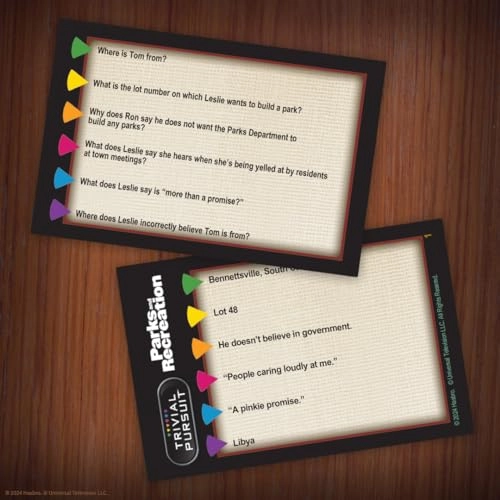 Trivial Pursuit: Parks and Recreation