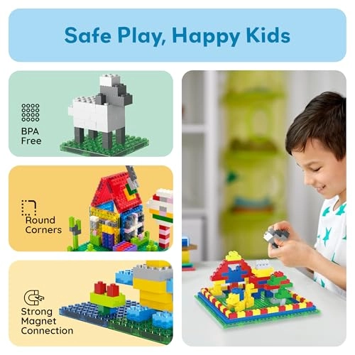 Magnetic Building Brick Combo - 259pcs