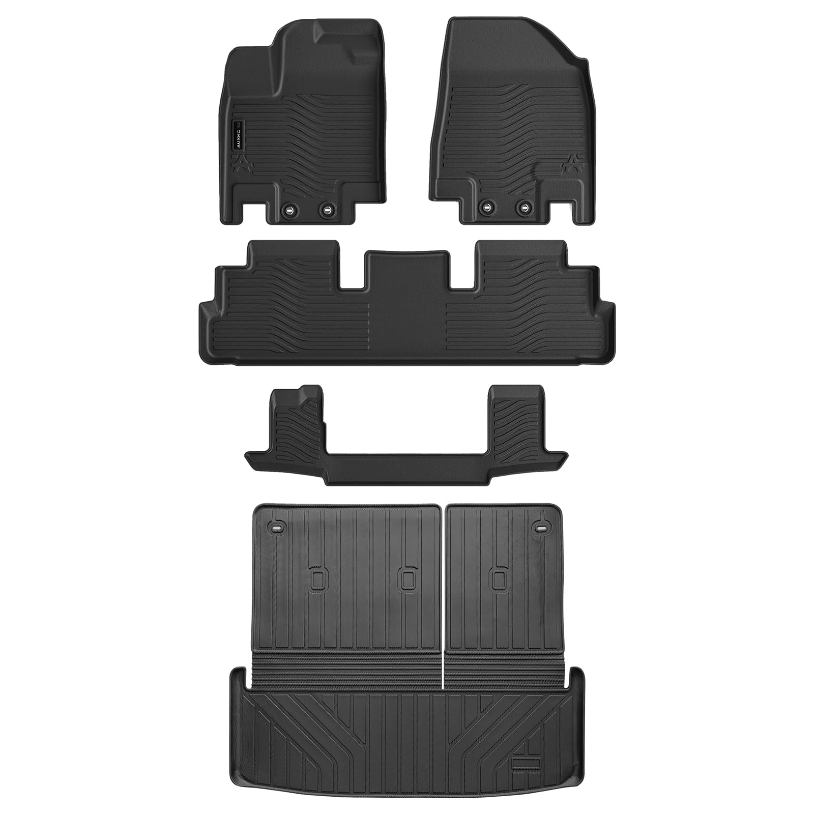 All Weather Floor Mats - Nissan Pathfinder 7 Seat 2026 2025-2022