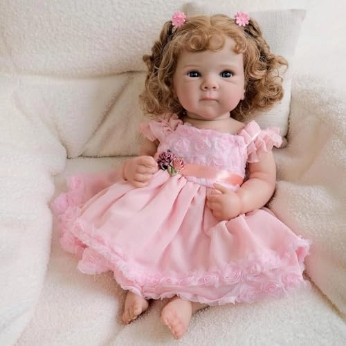 Bettie Reborn Baby Doll - 18 Inch Vinyl Girl Ages 3+