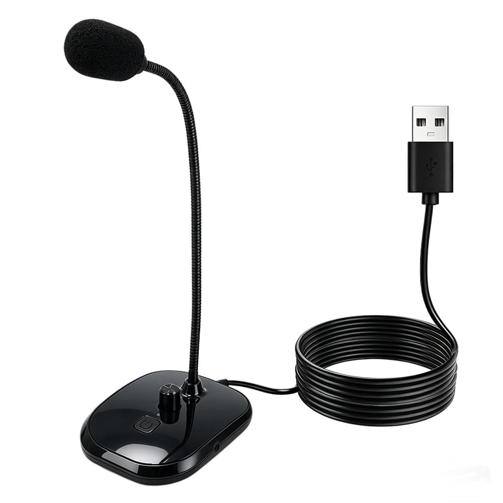 Type C Gooseneck USB Microphone