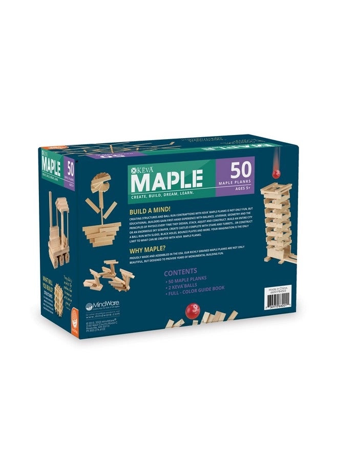Keva Maple - 50 pcs