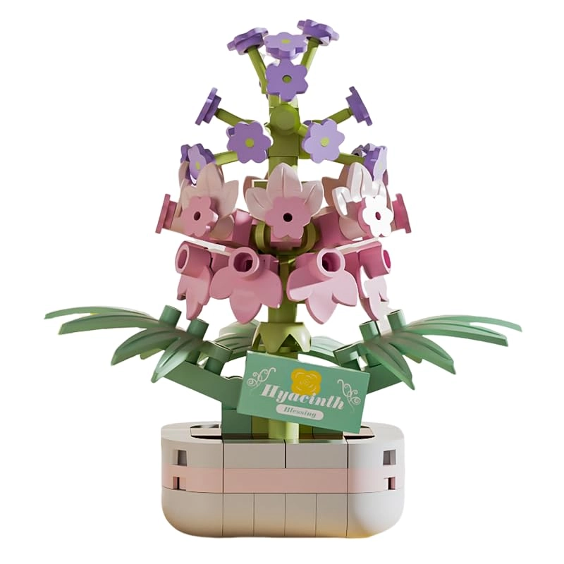Sacblirr K290 - Hyacinth Potted Plant Building Blocks