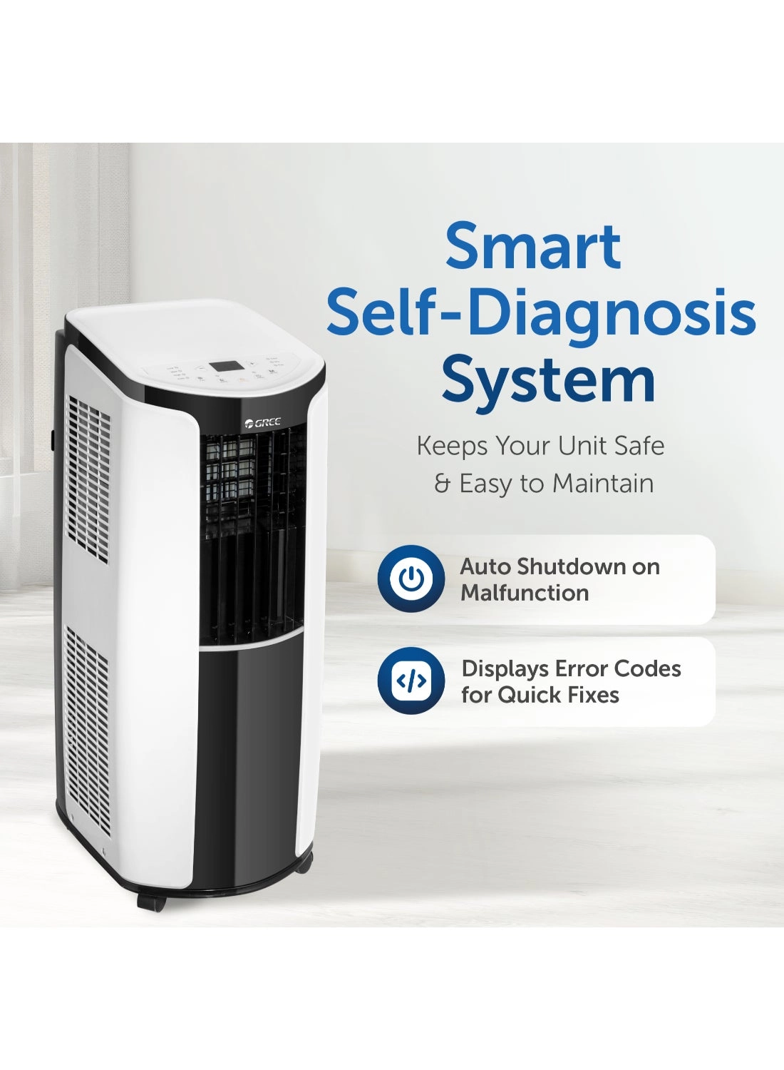 CMATIC-S18C1 - 1.5 Ton White