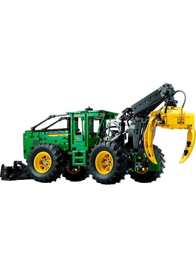 Technic John Deere 948L-II Skidder (42157) - Pneumatic functions 4-wheel drive