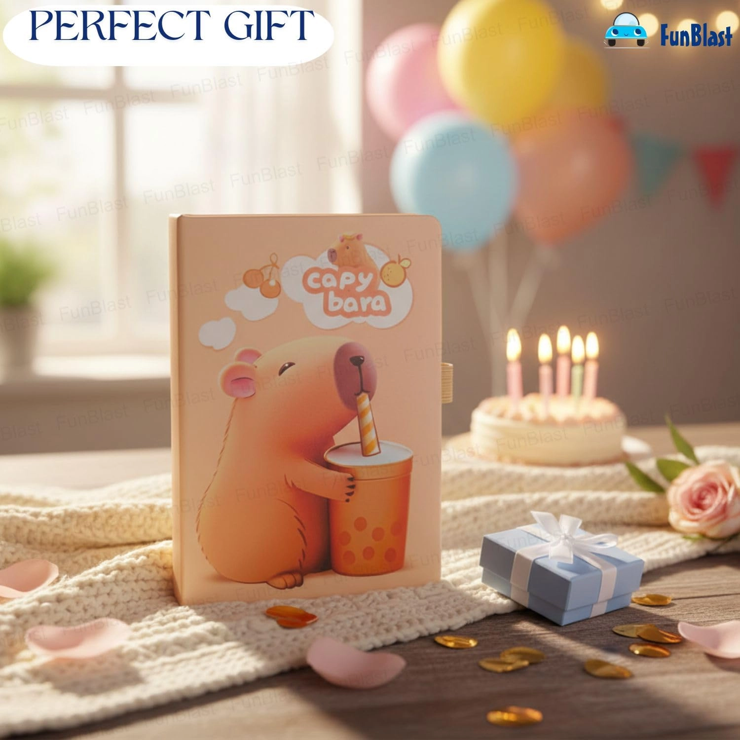Capybara Diary for Girls