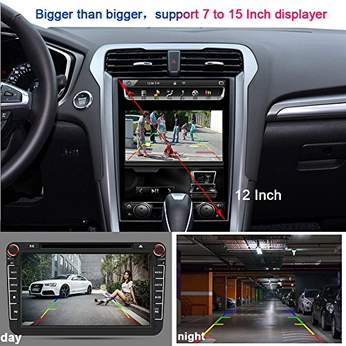 HD Color CCD Waterproof Vehicle Car Rear View Backup Camera - RCA 1280*720 Pixels