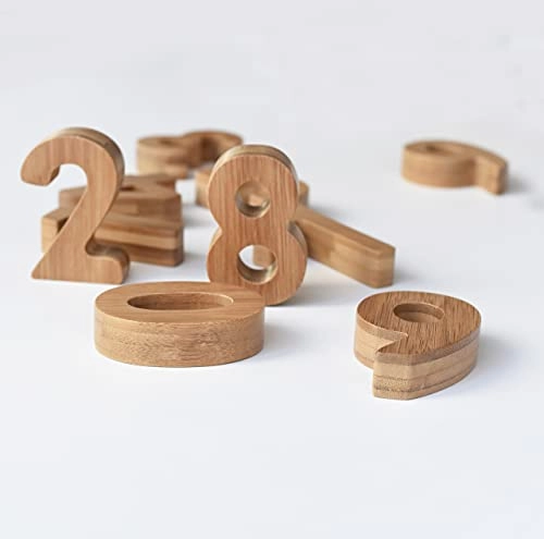 Bamboo Numbers - 3 years and up 10 pieces