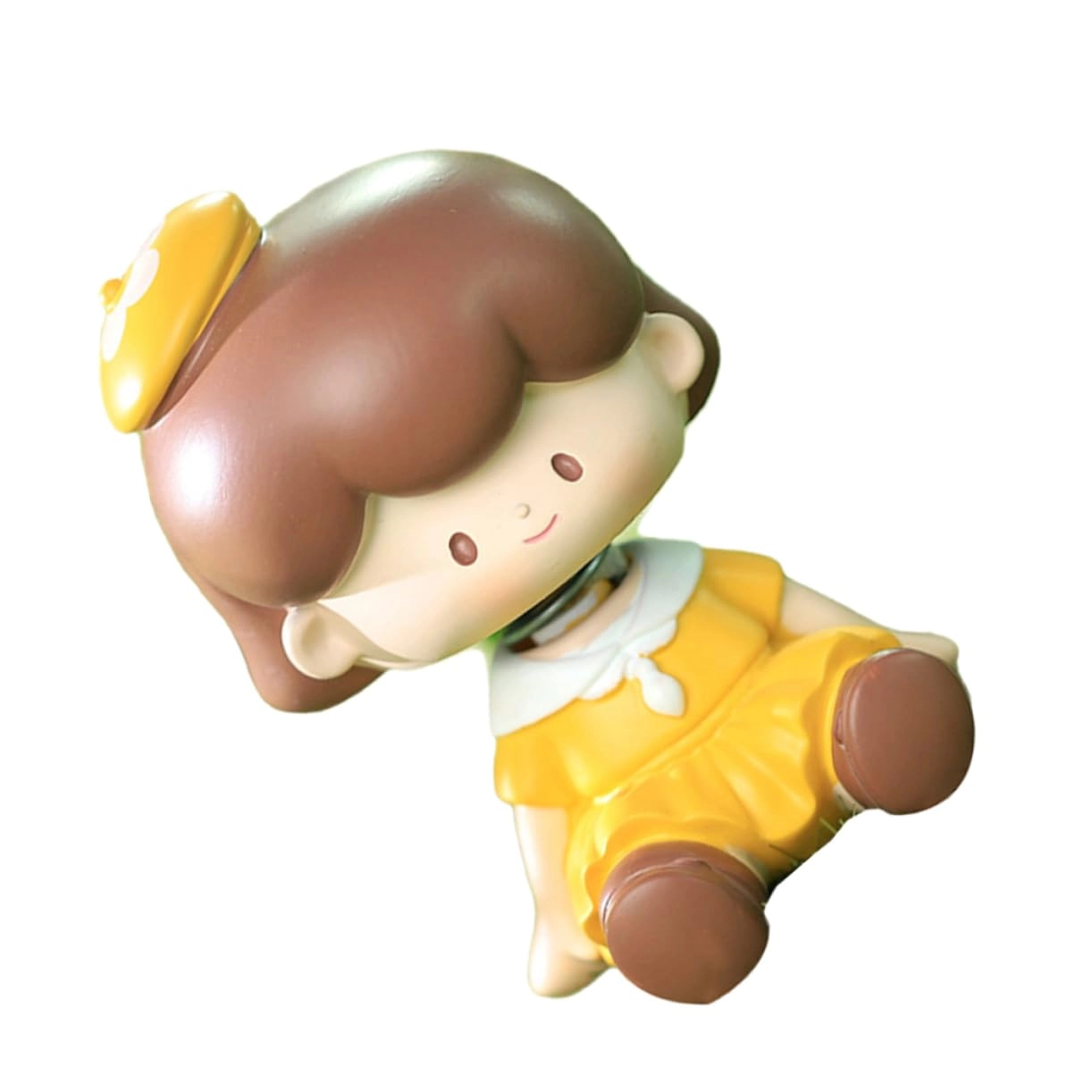 Shaking Head Miniature Figurines - Synthetic Resin