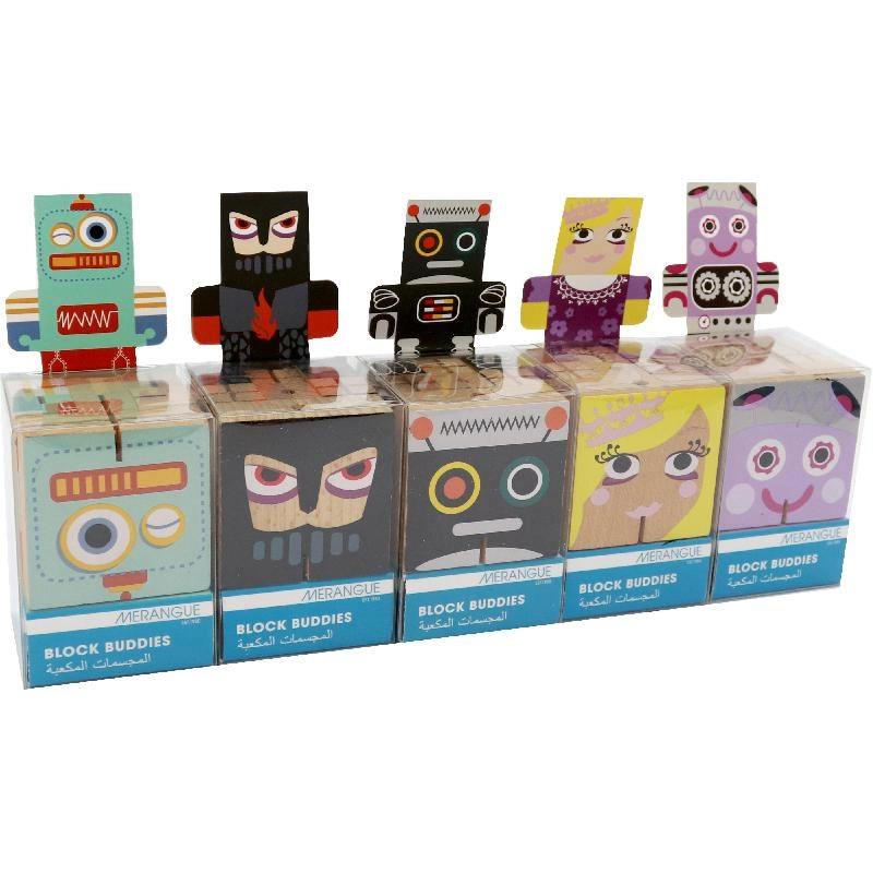 Merangue Block Buddies Wooden Puzzle (MT7338XP0259)