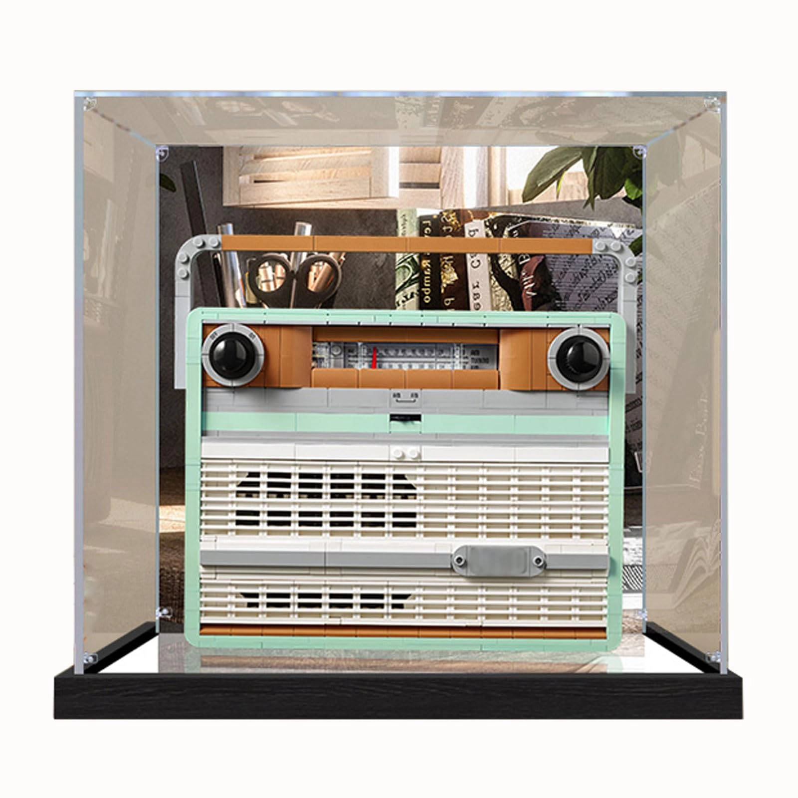 Acrylic Display Case - 62x30x20 cm for Lego 76139 Car Model