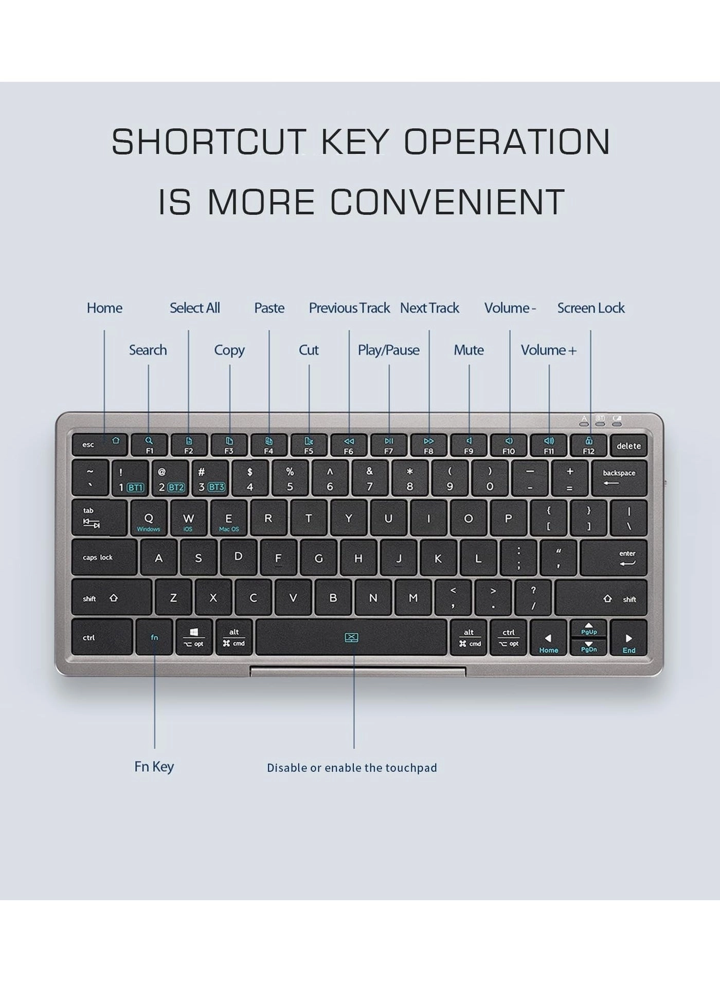 Keyboard - Full-size Wireless