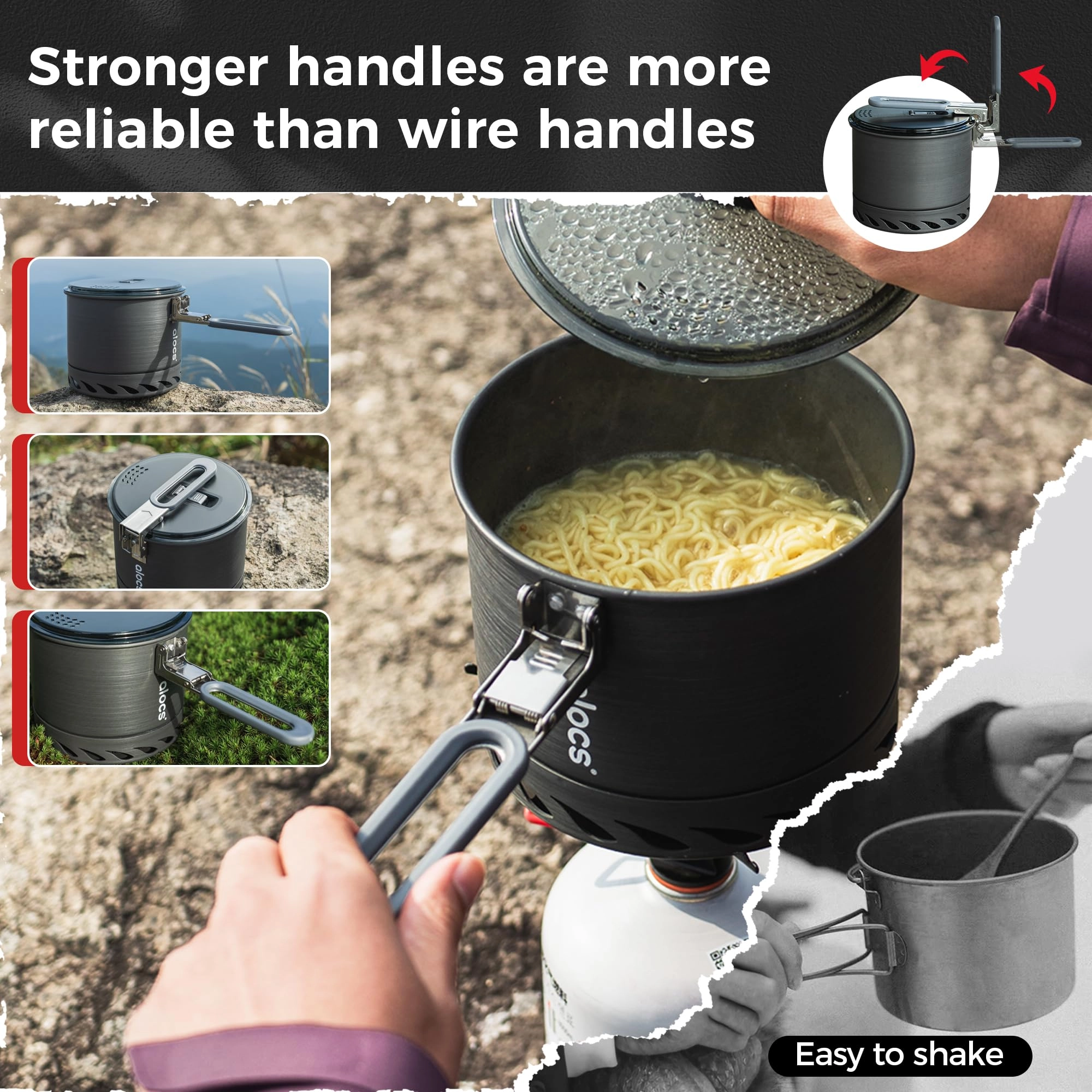Ultralight Camping Pot - 1L