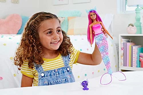 Barbie Dreamtopia Dress-Up Doll + Fantasy Pets