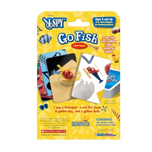 I SPY: Go Fish - Card Game 48 Jumbo Cards