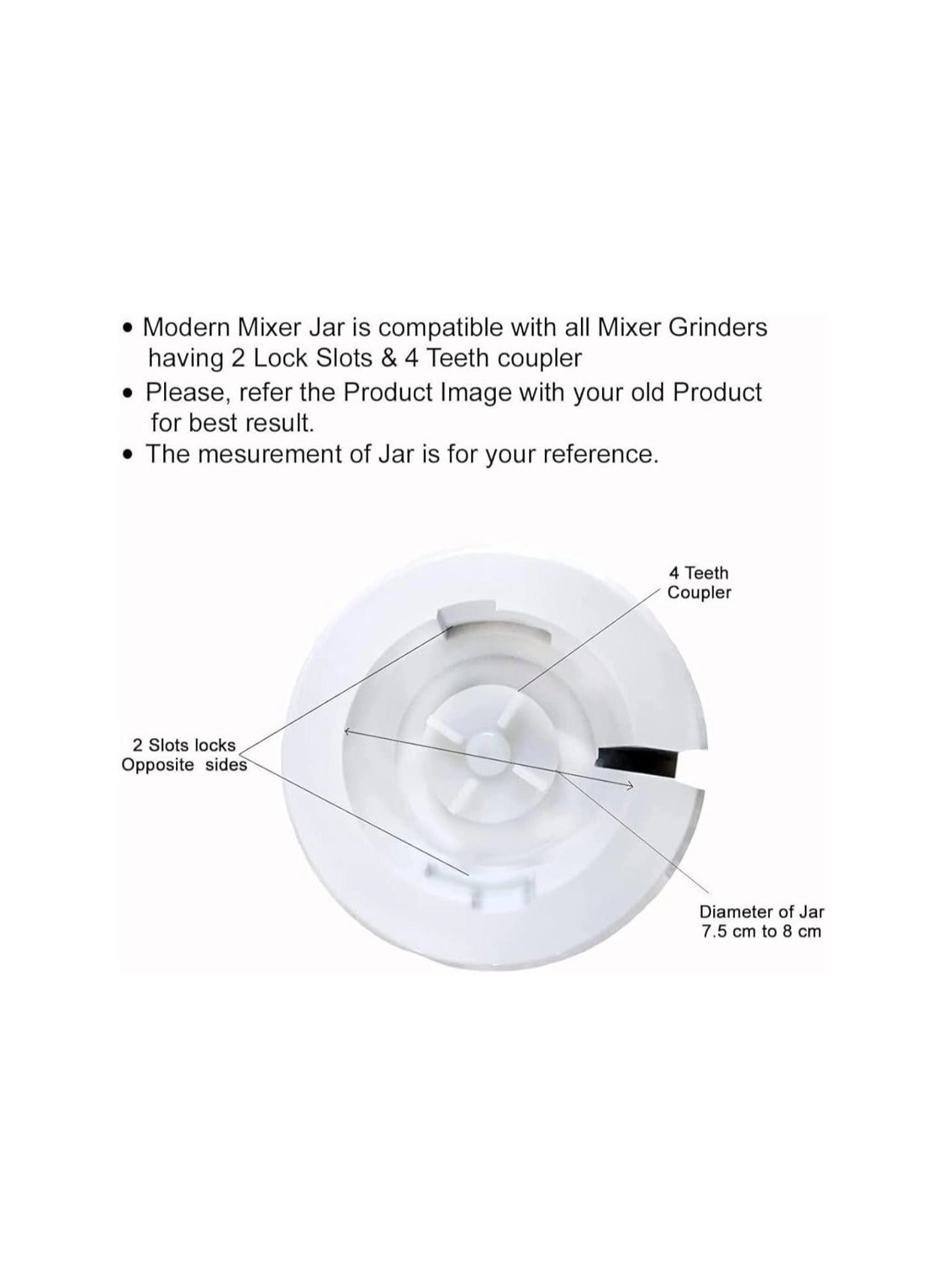 MIXER GRINDER WET JAR - 1500 ml