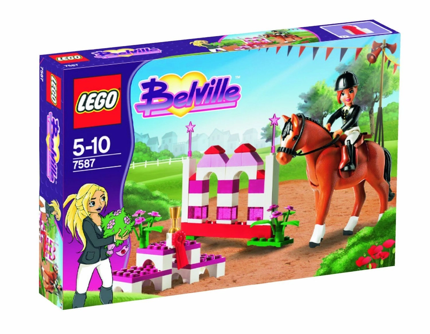 LEGO Horse Jumping V39 - Cecilia and April 54 pcs Animal
