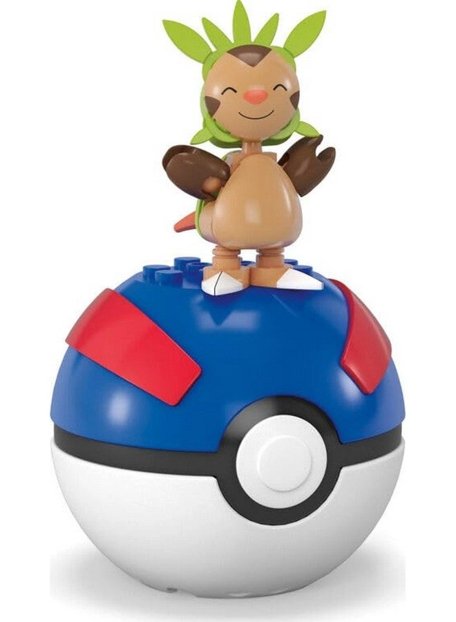 MEGA Pokémon Chespin - Building Toy Kit Poseable Action Figure