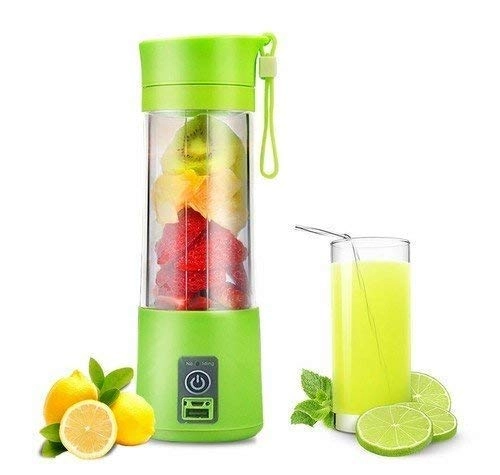 SCANWORLD Electric Blender - 380 ml USB Multicolor