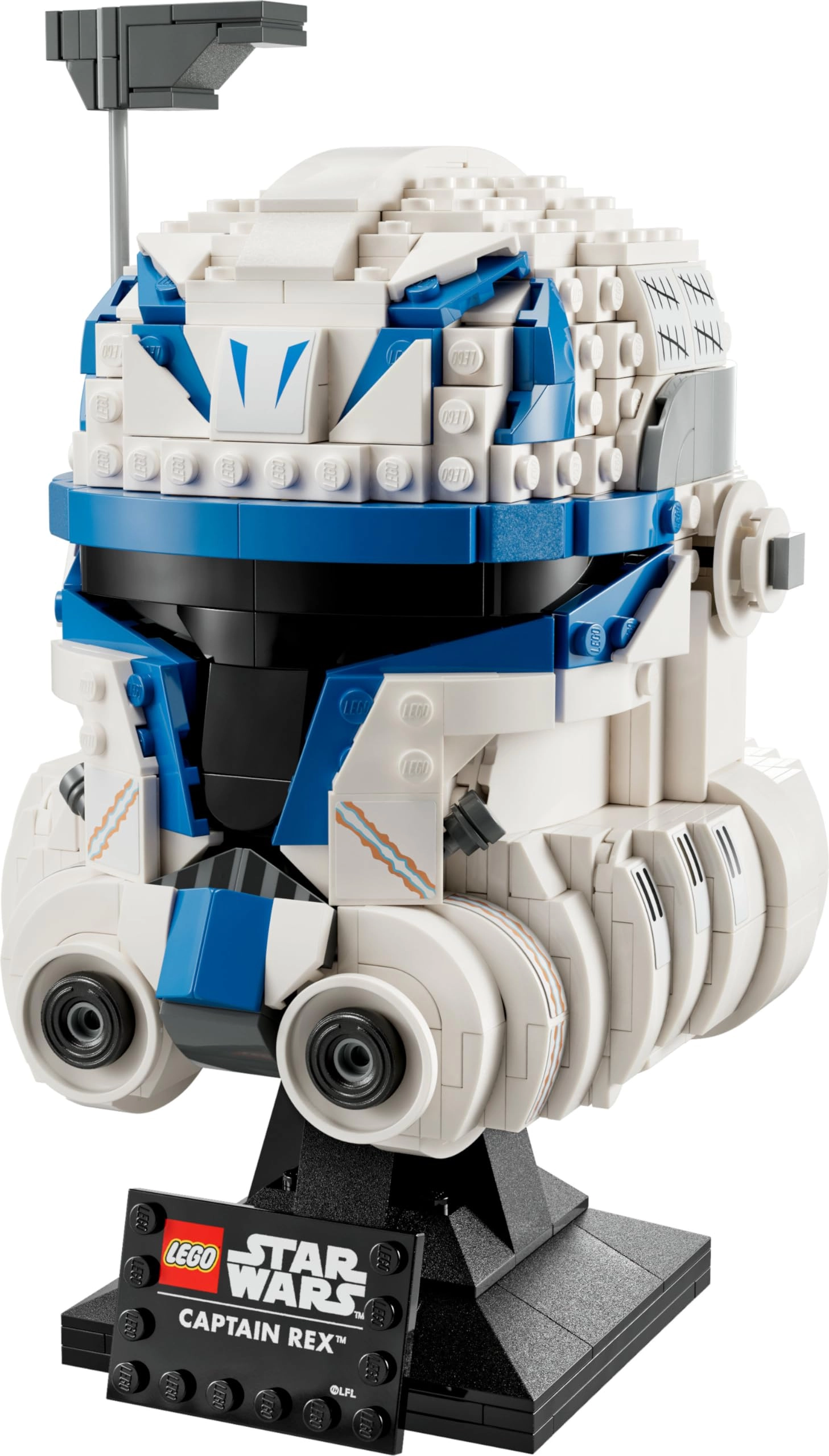 Star Wars Captain Rex Helmet (75349) - The Clone Wars Collectible Model for Adults