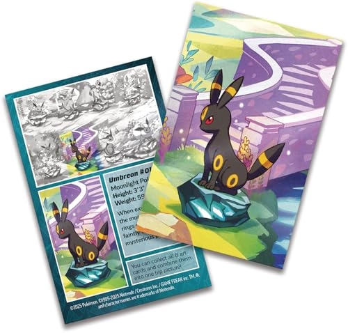 Scarlet & Violet —Prismatic Evolutions Mini Tin - Umbreon - 10 cards