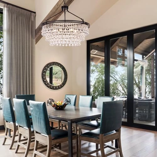 Crystal Chandelier - Dimmable