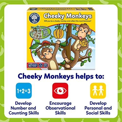 Cheeky Monkeys - 4-8 37 pieces