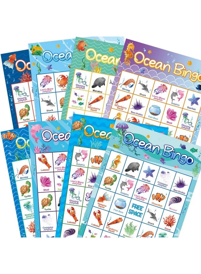 Ocean Bingo - 24 Players Under Sea